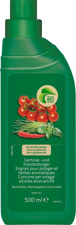 Migros-Bio Garden Engrais pour légumes et herbes aromatiques (0.50 l)