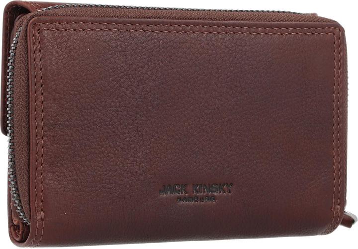 Actual product image Jack kinsky Wallet RFID protection leather 13.5 cm