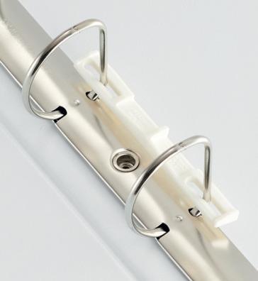 Immagine prodotto Kolma Libro degli spettacoli Vario A4 XL 4 anelli altezza di riempimento 4,5 cm bianco (A4, 68 mm, 1 Pezzo/i)