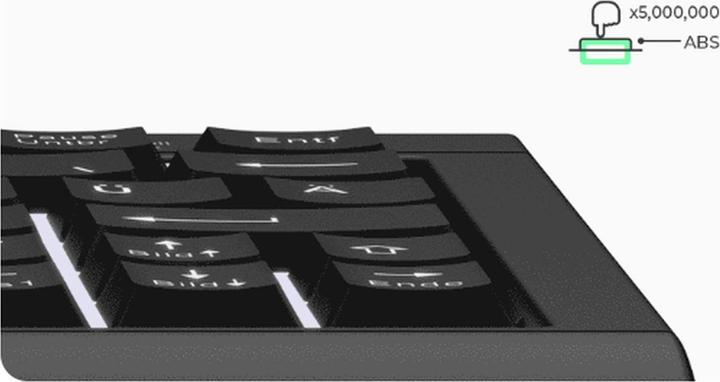 Actual product image KeySonic KSK-3010ELC (EN) (DE, Cable)