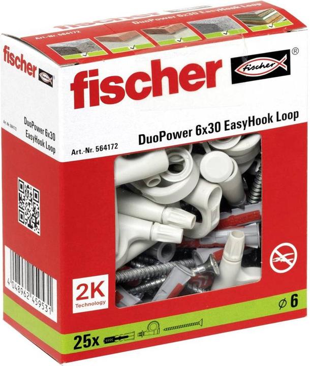 Produktbild Fischer EasyHook Loop 6 DuoPower (25 Stk.)