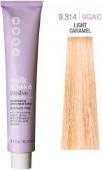 Milk_Shake Vopsea permanenta Creative 9.3149GAC, Blond Luminos Deschis Caramel Deschis, 100ml