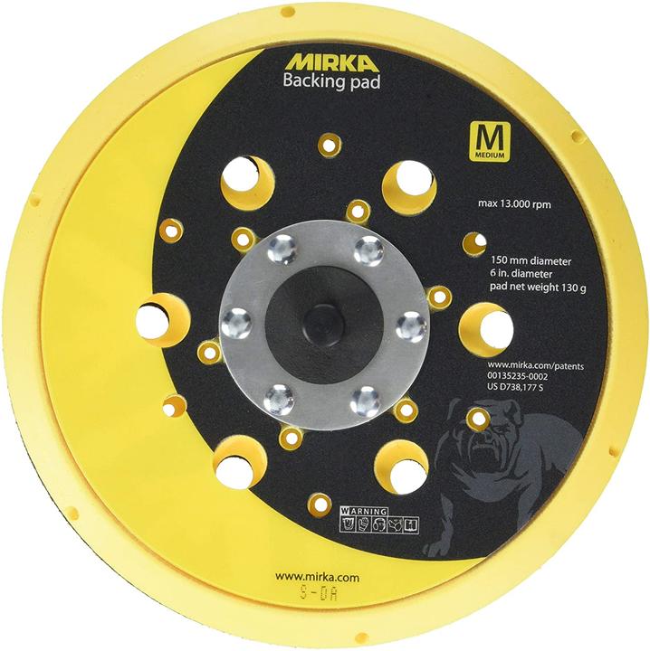 Produktbild Mirka 8292605011 Schleifteller Abranet 516 Zoll Grip 48L Medium, 150 mm (MEDIUM)