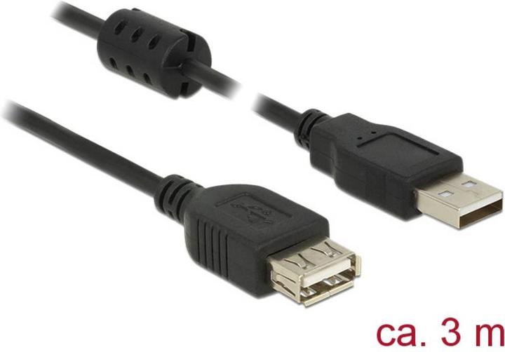 Actual product image Delock USB extension cable (3 m, USB 2.0)