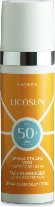 Actual product image Licosun Face Sunscreen SPF50+