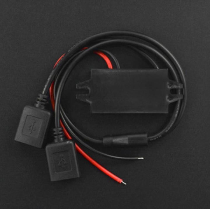 Image du produit DFRobot 8-32V à 5V 3A DC-DC Convertisseur abaisseur USB double Step Down