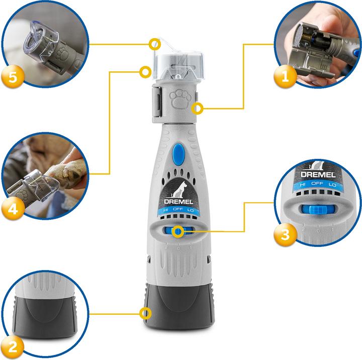 Produktbild Dremel Krallenpflegeset für Haustiere (Hund)