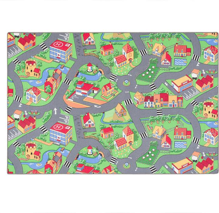 Produktbild Snapstyle Kinder Spiel Teppich Little Village (200 x 200 cm)
