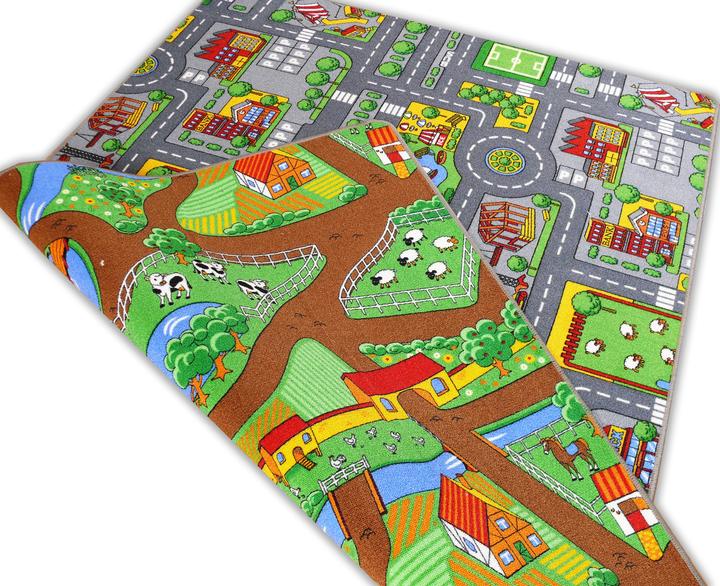 Image du produit Snapstyle Tapis de rue Réversible avec deux paysages de rue (160 x 240 cm)