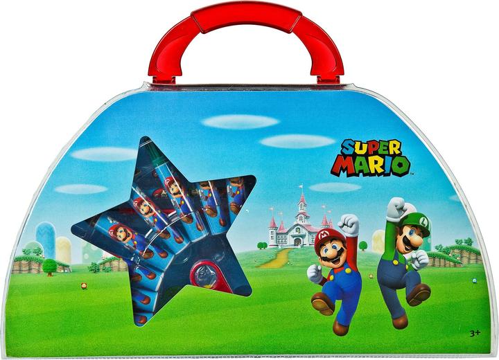 Immagine prodotto NoName Valigetta da colorare di Super Mario 51 pezzi (Multicolore, 12 x)