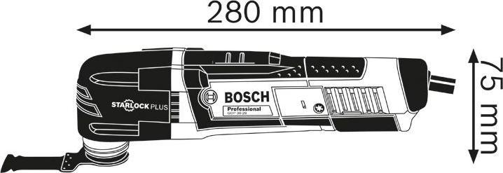 Actual product image Bosch Professional Multi-Cutter GOP 30-28, in box