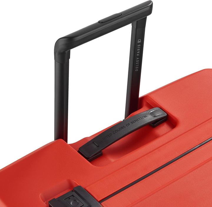 Actual product image Delsey Paris x United Colors of Benetton Colour Block Hardside 4 Wheels Trolley 76 cm (110 l, XL (from 140l))