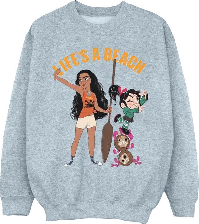 Disney Wreck It Ralph Moana And Vanellope Sweatshirt (S)