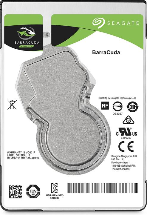 Image du produit Seagate Barracuda ST4000LM024 disque dur interne 2.5" 4 TB Serial ATA III (4 To, 2.5")