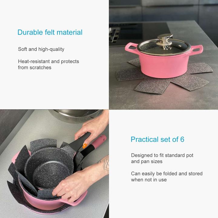 Actual product image Intirilife Heat-resistant pan protector