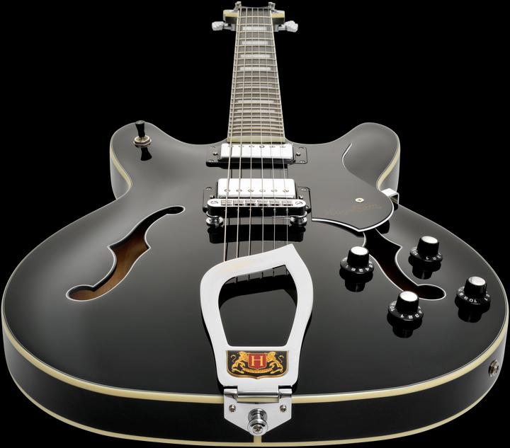 Produktbild Hagstrom E-Gitarre, Viking, Black (E-Gitarre, Ahorn)