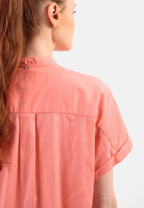 Produktbild Camel Active Baumwollbluse mit Stehkragen (M)