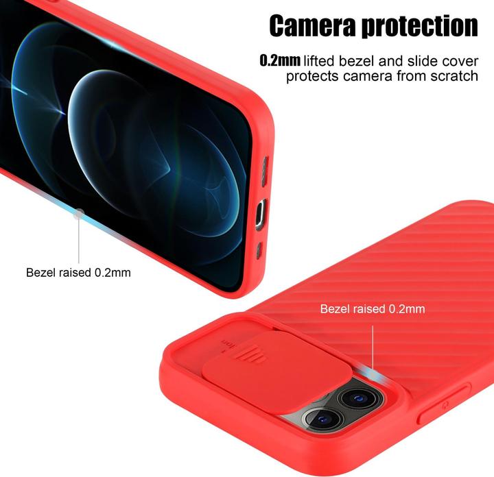 Produktbild Cadorabo TPU Cover mit Kamera Schutz (Apple iPhone 13 Pro Max)