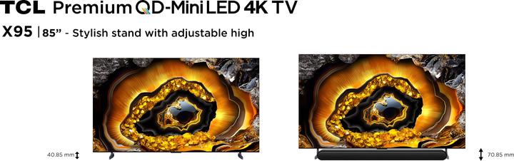 Immagine prodotto TCL 85X955 (85", LED, Mini-LED, 4K, 2023)
