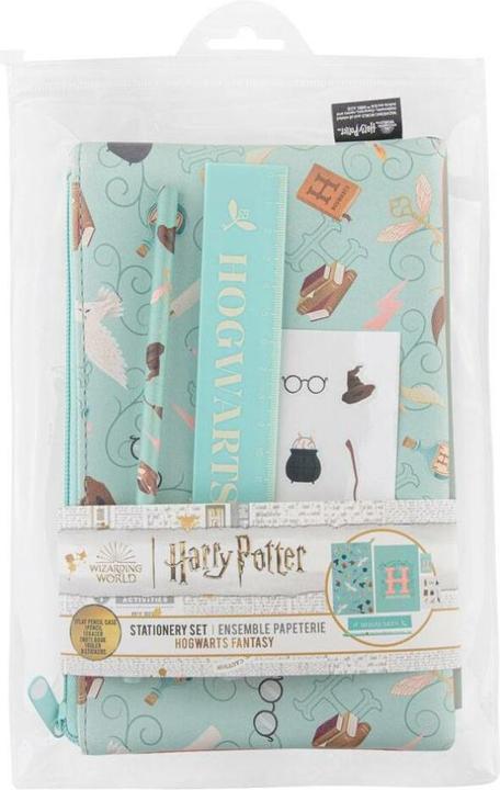 Actual product image Cinereplicas Harry Potter writing set 7-piece Hogwarts Fantasy (7 pcs.)