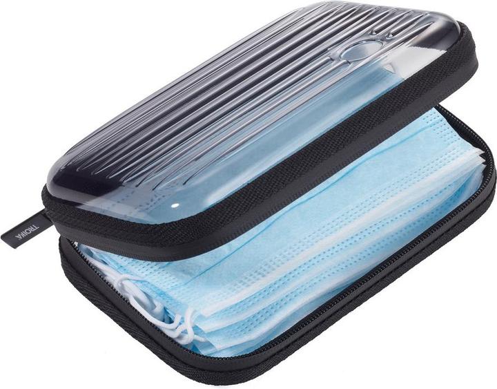 Immagine prodotto Troika CLEAR CASE Etui de voyage, noire/trasparente (Custodia)