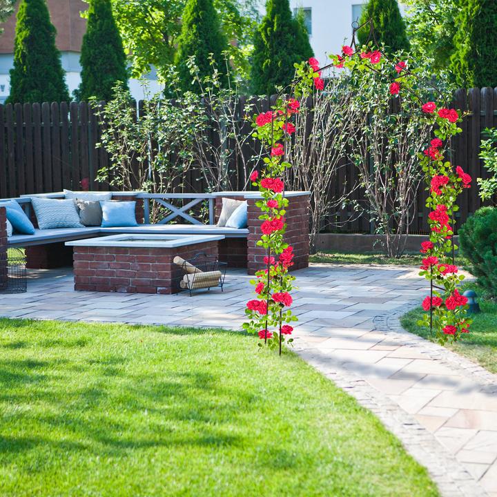 Produktbild Relaxdays Rosenbogen (38 cm, 140 cm)