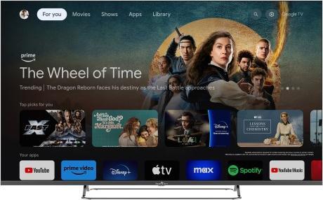 Produktbild Smart Tech Televisión LED UHD 65 65ug02v Google TV Google TV 4k Dolbi Audio Chromecast (65", LED, 4K)