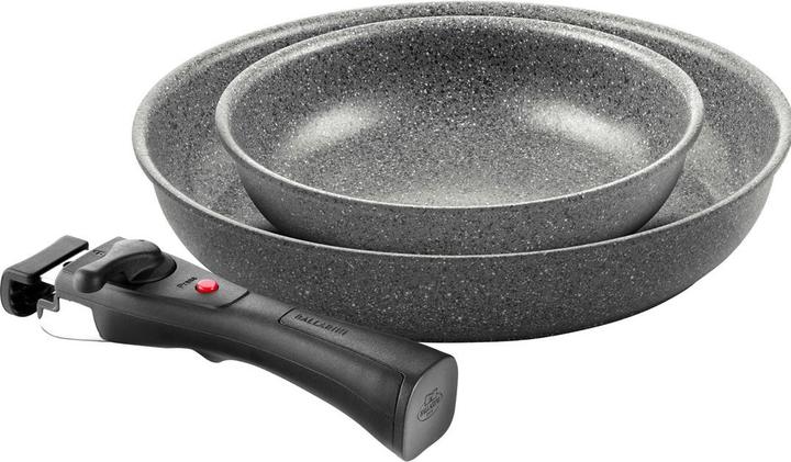 Actual product image Ballarini 4-piece Torre frying pan set 20 + 28cm (Frying pan, Aluminium)