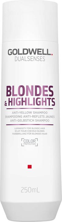 Actual product image Goldwell Dualsenses Blondes & Highlights Anti-Yellow Shampoo (250 ml, Liquid shampoo)