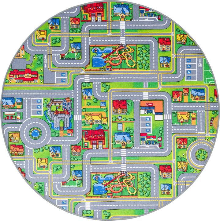Produktbild Snapstyle Kinder Spiel Teppich Abenteuerland (200 x 200 cm)