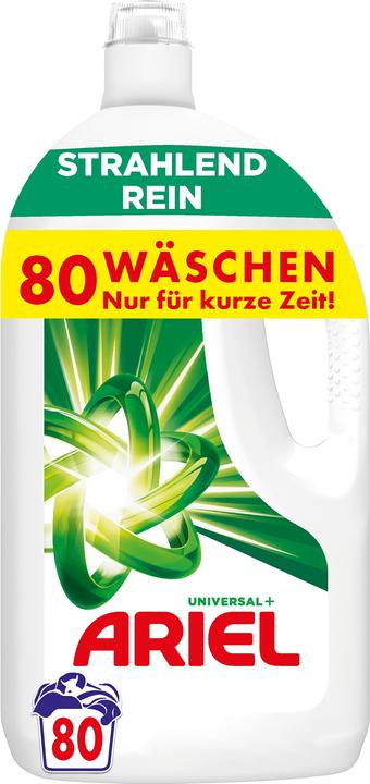 Actual product image Ariel Universal+ (80 Washing cycles, Liquid detergent)