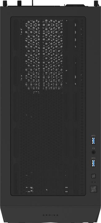 Actual product image Gigabyte CASE MIDITOWER ATX W/O PSU/GB-C102G BLACK (Mini-ITX, mATX)