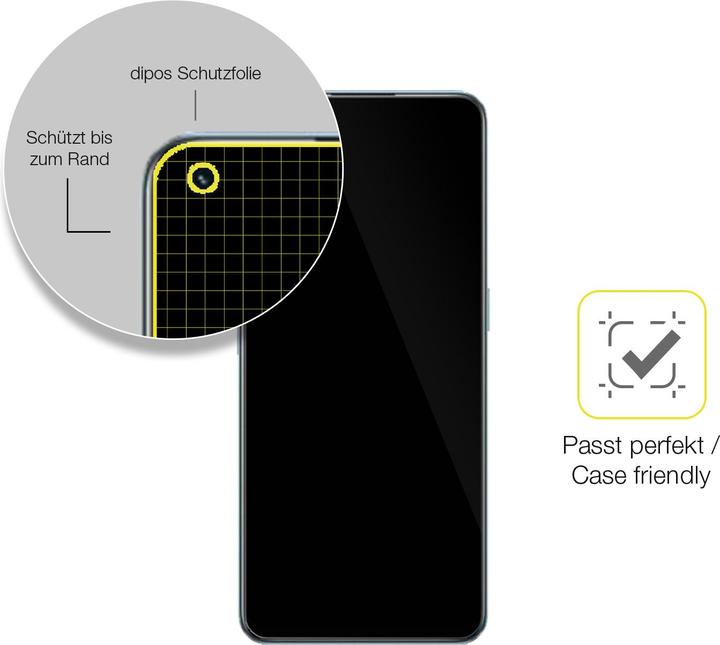 Actual product image Dipos Full-Cover 3D (3 Piece, Realme 9 Pro Plus)