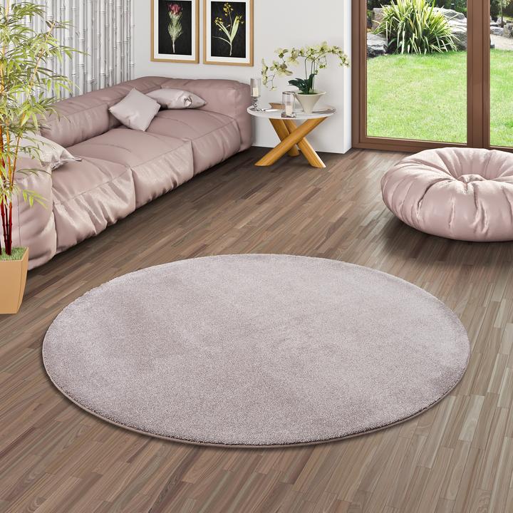 Immagine prodotto Snapstyle Tappeto velour di lusso ad alto pelo Touch (Ø 133 cm)