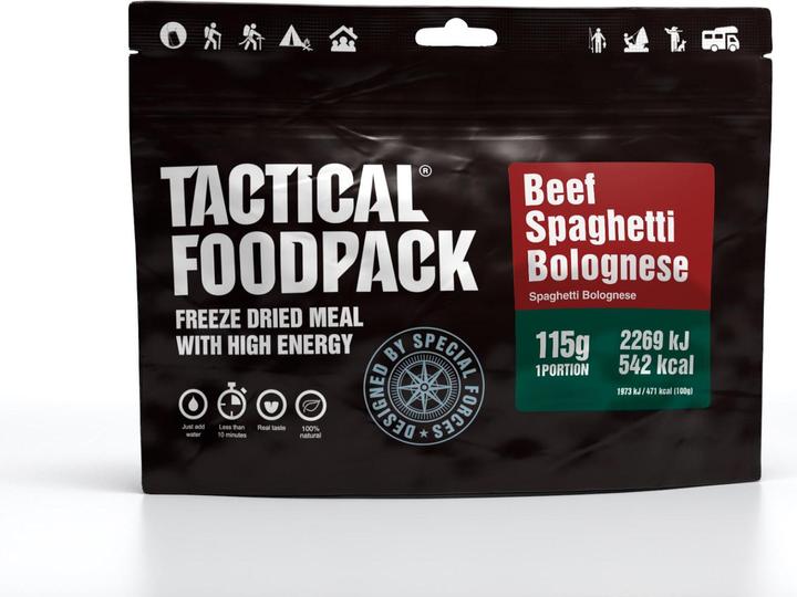 Tactical Foodpack Spaghetti alla bolognese di manzo (115 g)