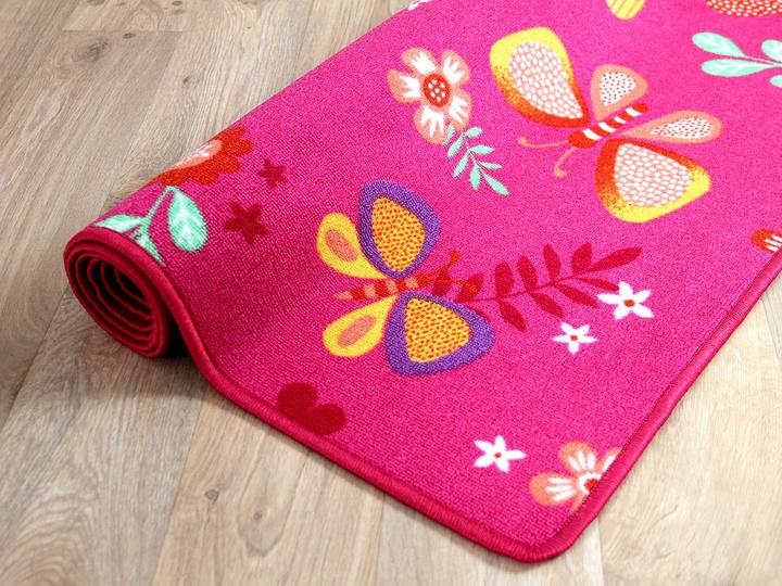 Actual product image Snapstyle Kids game carpet butterfly (200 x 250 cm)