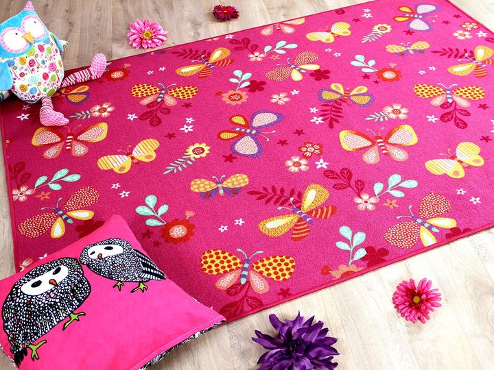 Actual product image Snapstyle Kids game carpet butterfly (200 x 250 cm)
