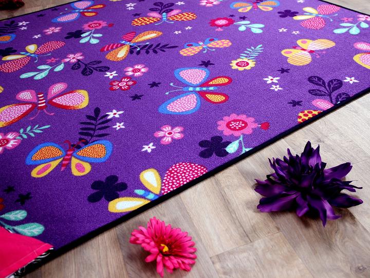 Actual product image Snapstyle Kids Game Carpet Butterfly (200 x 250 cm)