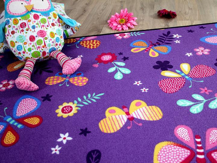 Actual product image Snapstyle Kids Game Carpet Butterfly (200 x 250 cm)