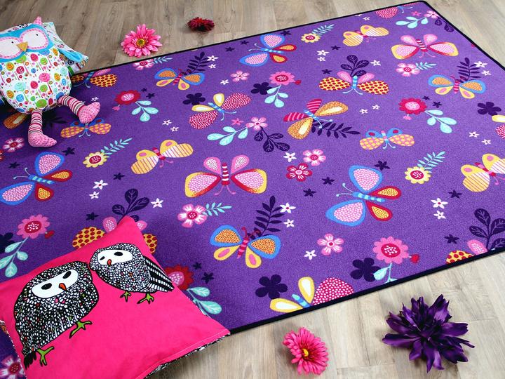 Actual product image Snapstyle Kids Game Carpet Butterfly (200 x 250 cm)