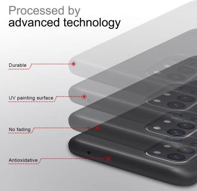 Actual product image Nillkin Super Frosted Shield Series (OnePlus 9R)