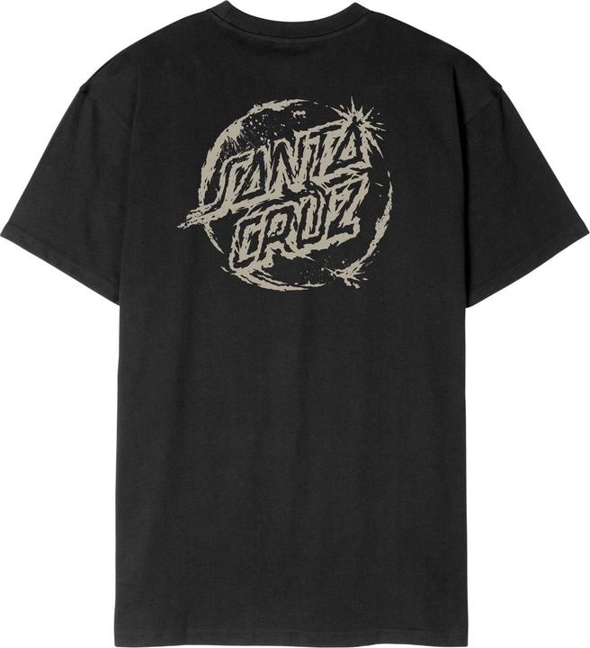 Actual product image Santa Cruz Erode Dot Mono T-Shirt (S)