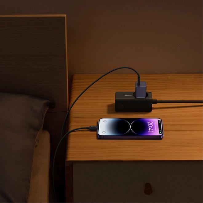 Immagine prodotto Baseus Mini caricatore da parete GaN5 30W (viola) (30 W)