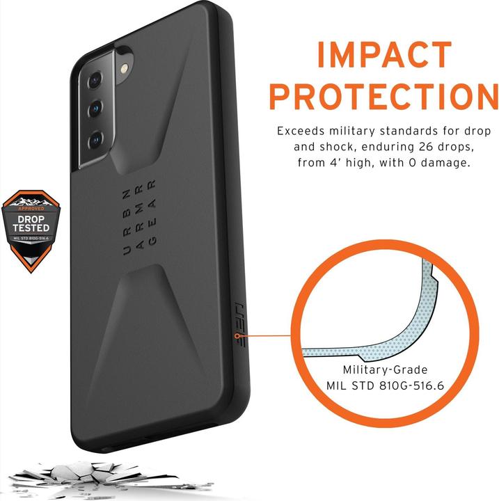 Actual product image UAG Civilian Case (Samsung Galaxy S21+ 5G)