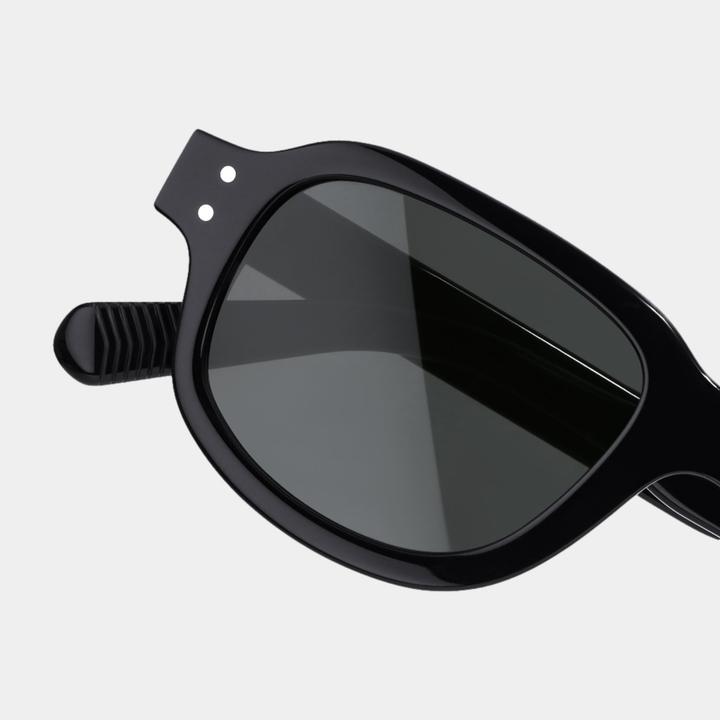 Immagine prodotto James Dixon Schwarz/Grau – Warwick – Rechteckig – Acetat – Sonnenbrille