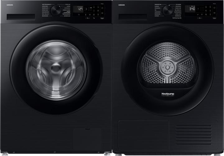 Immagine prodotto Samsung DV90DG52A0ABEN Wasdroger - Warmtepompdroger - 9kg - Zwart (9 kg, A destra, Spina UE)
