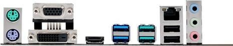 Produktbild ASUS H110m-Plus, Matx, Lga1151 (LGA 1151, Intel H110, mATX)