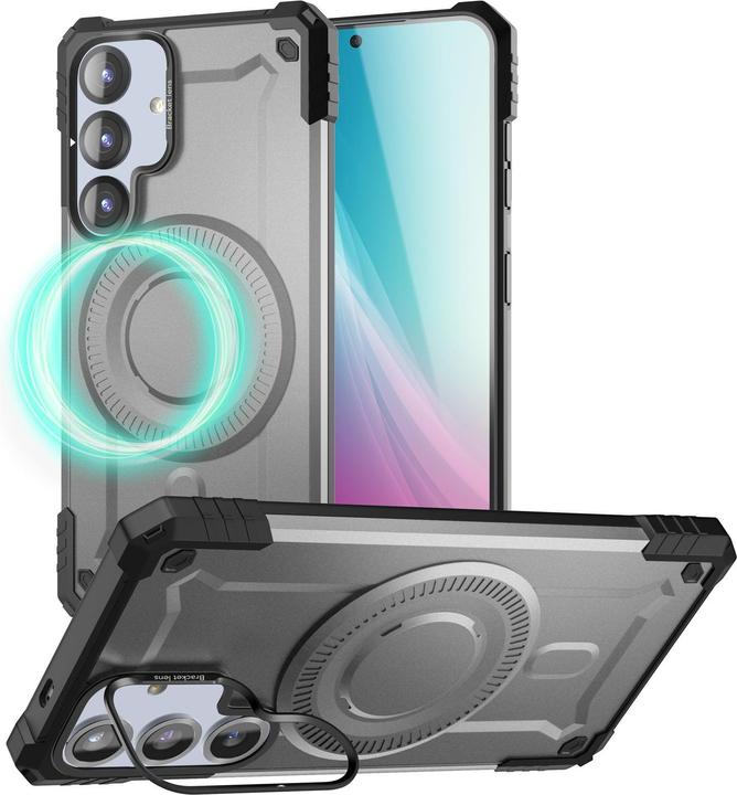 Image du produit Nalia Granite - Armor Panzer Hülle mit MagSafe Ring und Ständer - Military Hardcase (Samsung Galaxy S25)