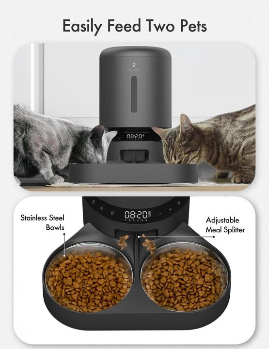 Image du produit Petlibro Distributeur automatique de nourriture Granary Dual Feeder (5 l)
