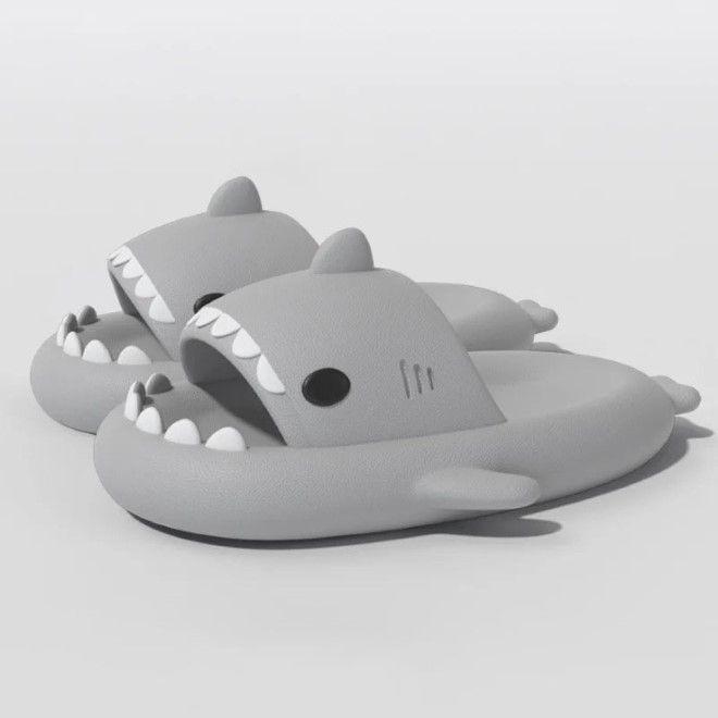 MU Style Shark Cloud Series Hai Hausschuhe Grösse 36/37 (37)